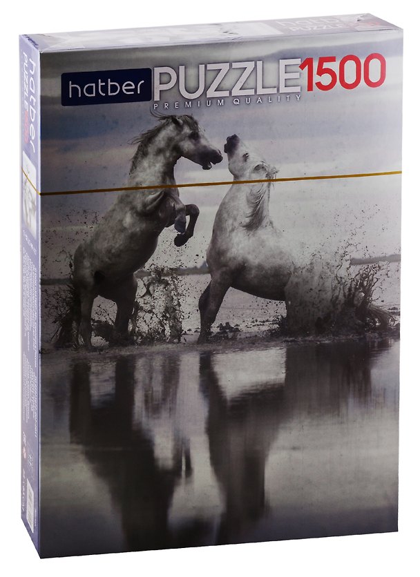 Пазл «Лошади» 1500 элементов, Premium, Hatber 2793339 — 1