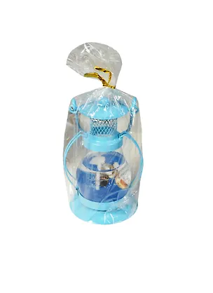 Свеча гелевая Керосиновая лампа голубая (896698) 2451950