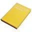 Ежедневник дат. 2025г. А5 176л "Impression" желтый, иск.кожа, тв. переплет, шелкография, тонир.блок, ляссе — 3070206 — 2