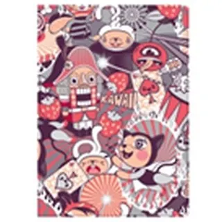 Обложка для автодок. Kawaii Circus (00000000021) 2305024 — 1