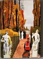 Магнит 50х70 Летний сад