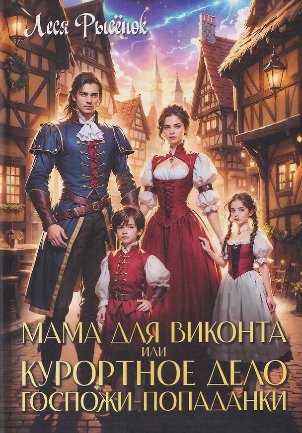 Книга Мама для виконта, или Курортное дело госпожи попаданки (Леся Рысёнок) — 1