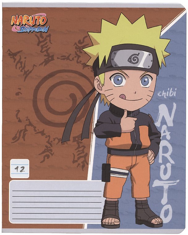 Тетрадь в линейку Academy Style «Naruto» в ассортименте, 12 листов 2898324 — 1