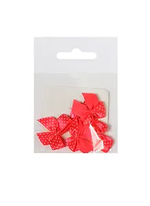 Бантик из ленты (BR2015-6) (20х15мм) (ПЭ 100%) (5шт) (упаковка)