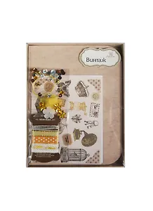 Набор для изготовления фоторамки Винтаж (PFB03) (Рукоделие) (упаковка)