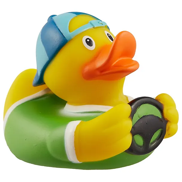 Игрушка для ванной, уточка резиновая FUNNY DUCKS "Уточка водитель" (1826) 2563490 — 1
