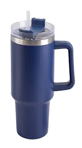 Термостакан с ручкой Синий (пластик/металл) (1200мл) (12-16110-202405-B32)