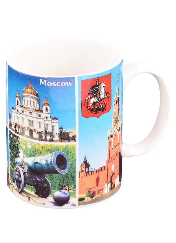 Кружка Москва (фарфор) (300мл) (P1124-Msk) 2882013 — 1