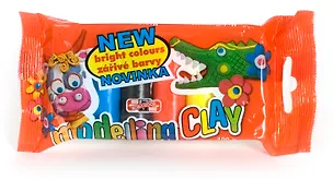 Пластилин 05цв 100гр п/эт упаковка , Koh-I-Noor 214908