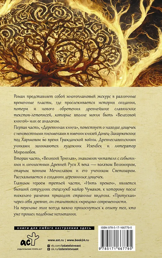 Книга Перуновы дети. Деревянная книга (Валентин Гнатюк, Юлия Гнатюк) — 2