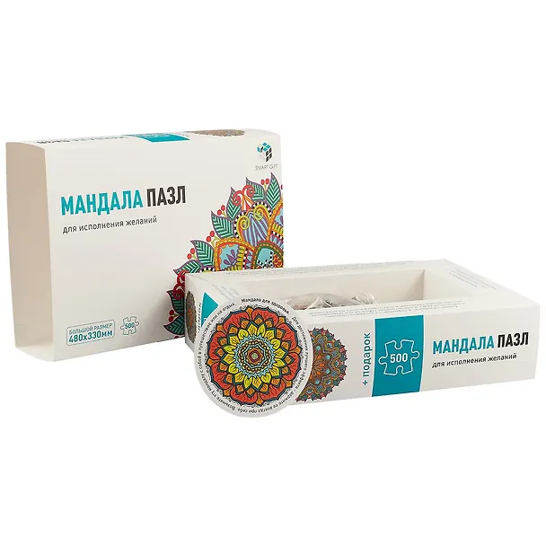 Пазл Smart Gift "Мандала". Для исполнения желаний, 500 эл. 2607313 — 4