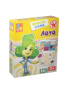 НИ Фикси Игры Лото (3+) (VТ2107-03) (24 игровые фишки) (Vladi Toys) (коробка)