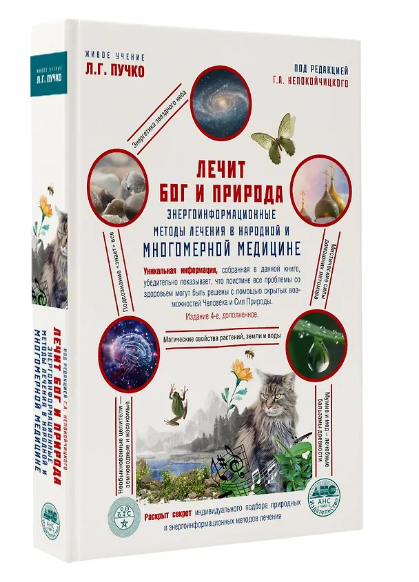 Книга Лечит Бог и Природа. Энергоинформационные методы лечения в народной и многомерной медицине. (Геннадий Непокойчицкий) — 4