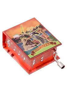 Музыкальная шкатулка Волгоград Родина-мать Коллаж (Катюша) (фольга,цв.синий)