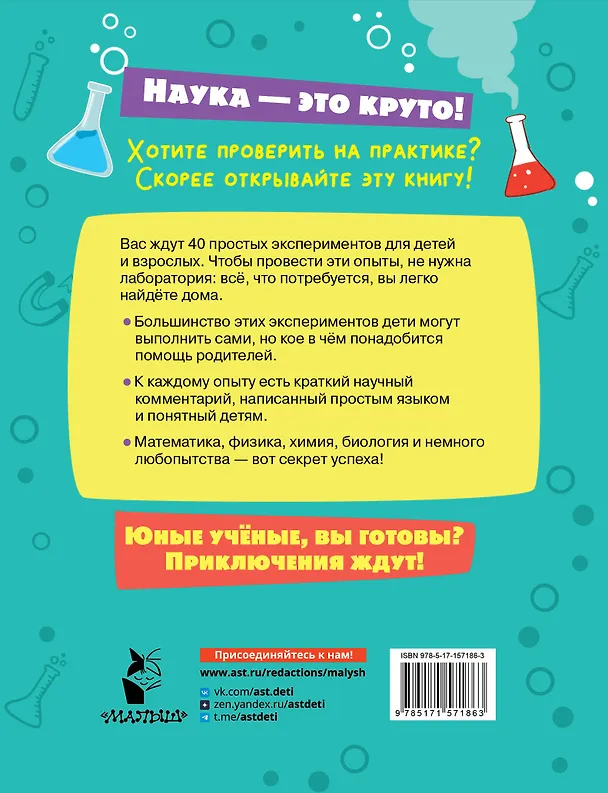 Книга Первые научные опыты для детей и взрослых (Полина Бердышева) — 2