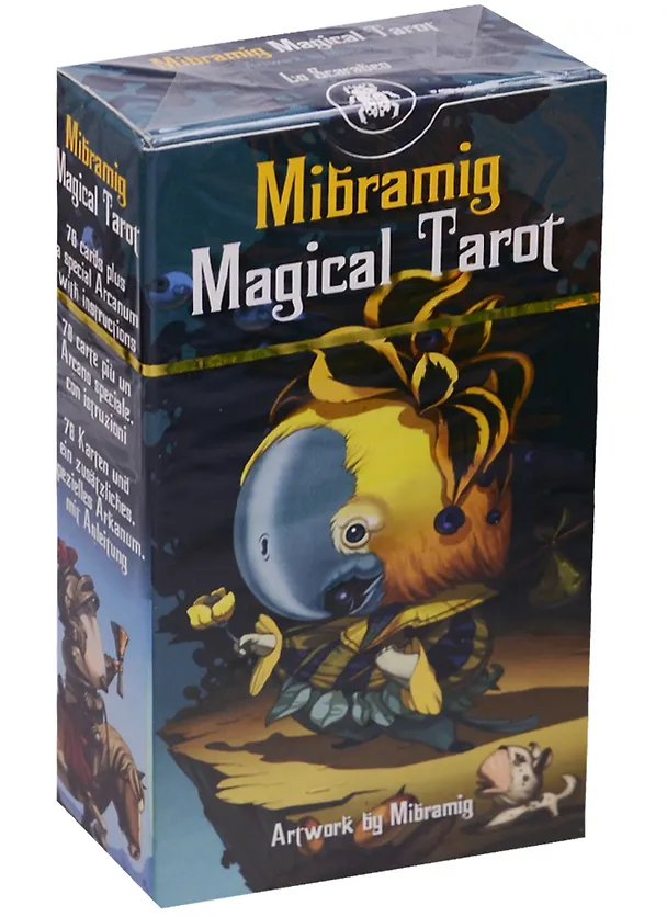 Книга Таро Аввалон, Mibramig Magical Tarot Мибрамиг волшебное таро (на англ. яз.) (78 карт) (EX201) (коробка) () — 1