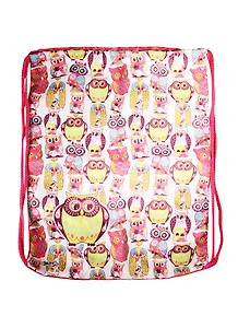 Мешок для сменной обуви "Яркие совята", Оникс