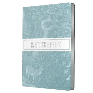 Ежедневник дат. 2026г. А5 176л "FLOREALE. Smoky Sky" 7Б, иск.кожа, интегр.переплет, тонир.блок, тисн.фольгой, металл.торец, скругл.углы, ляссе, инд.уп 3114888