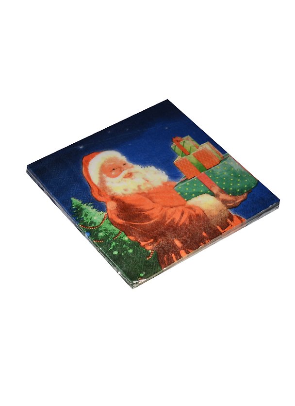 Салфетки «Дед Мороз с подарками», 20 штук 2534807 — 1