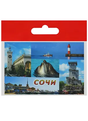 Магнит Сочи (металл) (02-135-K5-2) 2568742