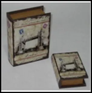 Сувенир, Феникс, Шкатулка, "Сундучок", 2 штуки,  20х15х6,3/15х10,5х4,3 см 2300210