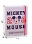 Скетчбук А5 80+50л "Микки Маус" 100г/м2, тв. обложка, закр. евроспираль, на резинке — 254317 — 2