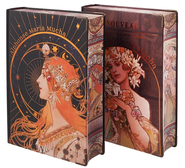 Книга для записей «А. Муха», А5, 248 листов, твердая обложка, в ассортименте 3134485 — 1