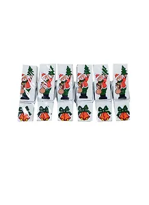 Прищепки деревянные толстые Бубенцы (163286) (набор 6шт) (упаковка)