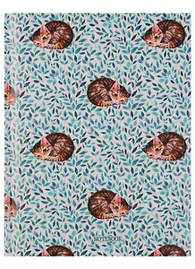 Записная книжка А6 48 листов "Полосатые котята (орнамент)"