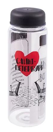Бутылочка My bottle с сумочкой СПб Мосты и сердце (500 мл) (12-Unicorn-MF-010) 2712721