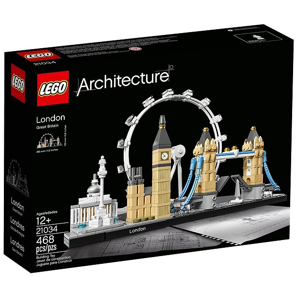 LEGO Architecture: Лондон, 468 деталей (21034) 3118448 — 1