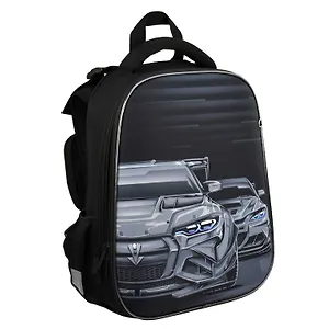 Ранец "Тачка" 2 отделения, 27*37*13 см, 3 кармана