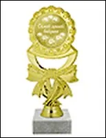 Статуэтка наградная Самой лучшей бабушке (SVN04-030) (20см) 2333741