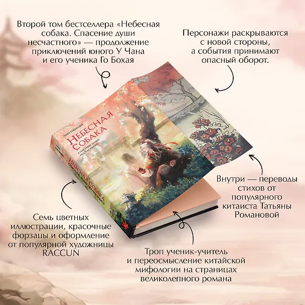 Книга Небесная собака. Спасение души несчастного. Том 2. Новелла (Лин Няннян) — 8