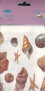IDIGO декупажная карта 32*45 ракушки d841