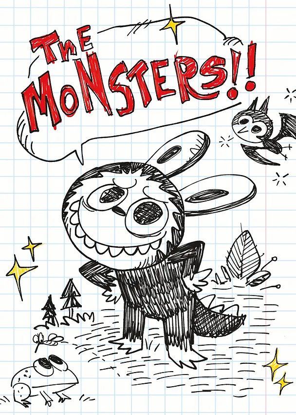 Тетрадь общая «The Monsters (2)», 48 листов в клетку, А5 - Эксмо 3122380 — 1