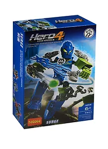 Робот-трансформер Hero 4 Синий (15-02031-9804)