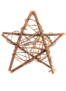 Заготовка из природного материала Звезда, 20 см