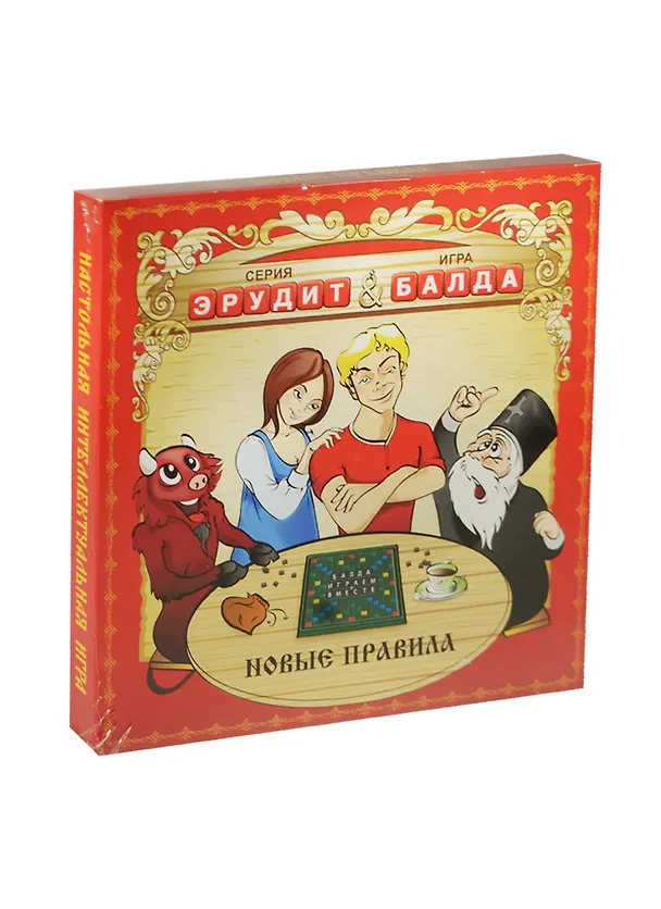Развивающая игра, БИПЛАНТ, Эрудит "БАЛДА" 2476613 — 1