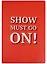 Блокнот Show must go on! — 2357408 — 1