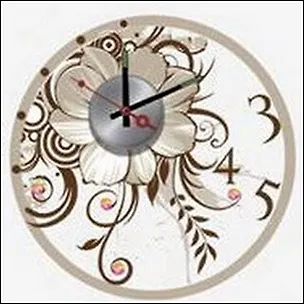 Часы настенные Часы-стикер D10 (10D009) (блистер) 2355937