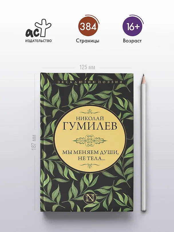 Книга Мы меняем души, не тела... (Николай Гумилев) — 5
