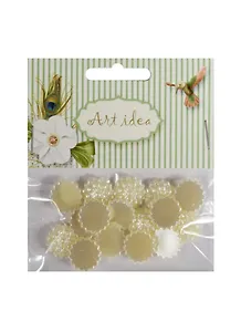 Бусины Полубусины (16 шт) (991) (14-08542-991) (в пакете)