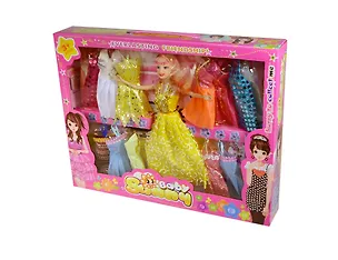 Кукла в наборе (862G) (B971215) (13 платьев) (коробка) 2395029
