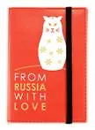 Обложка для паспорта Ps 9.2.1 кожзам "Винил" с рисунком, на резинке, инд.уп., подвес, Буккеа 226484