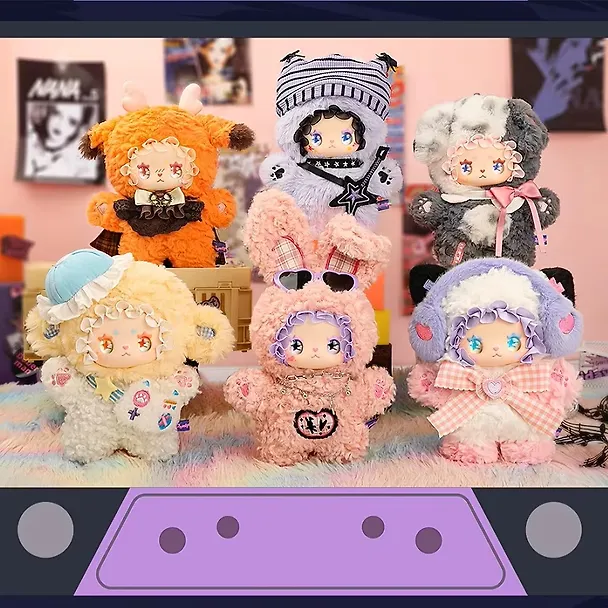 Коллекционные игрушки-сюрприз Милашка (Lovely Emma) "Панк-эра", 15см, 12-Luckyemma-04, Blind Box, Lucky Emma 15+ 3157247 — 1