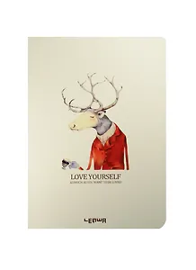 Тетрадь в линейку Lenwa, "Do what is right…", 48 листов