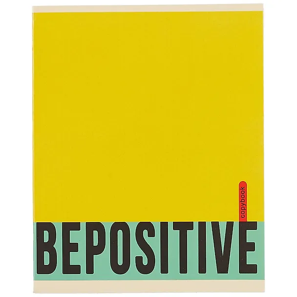 Тетрадь общая «Be positive» в ассортименте, 48 листов в клетку, А5 - Listoff 259494 — 5