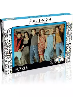 Пазл Friends /Друзья На лестнице 1000 деталей — 2877171 — 1