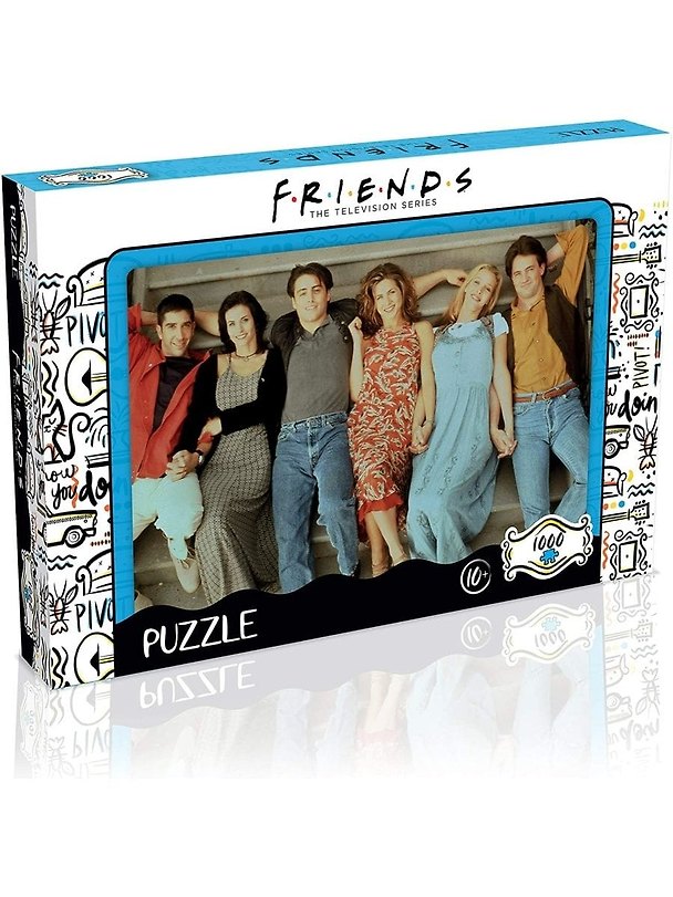 Пазл «Friends /Друзья На лестнице» 1000 элементов, Winning Moves 2877171 — 1